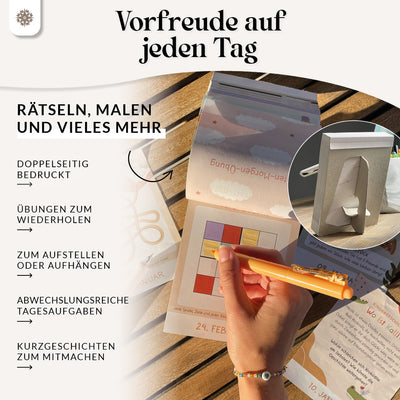 Abreißkalender für Kinder – 365 Tage Spiel, Spaß & Lernen - Jahresunabhängig